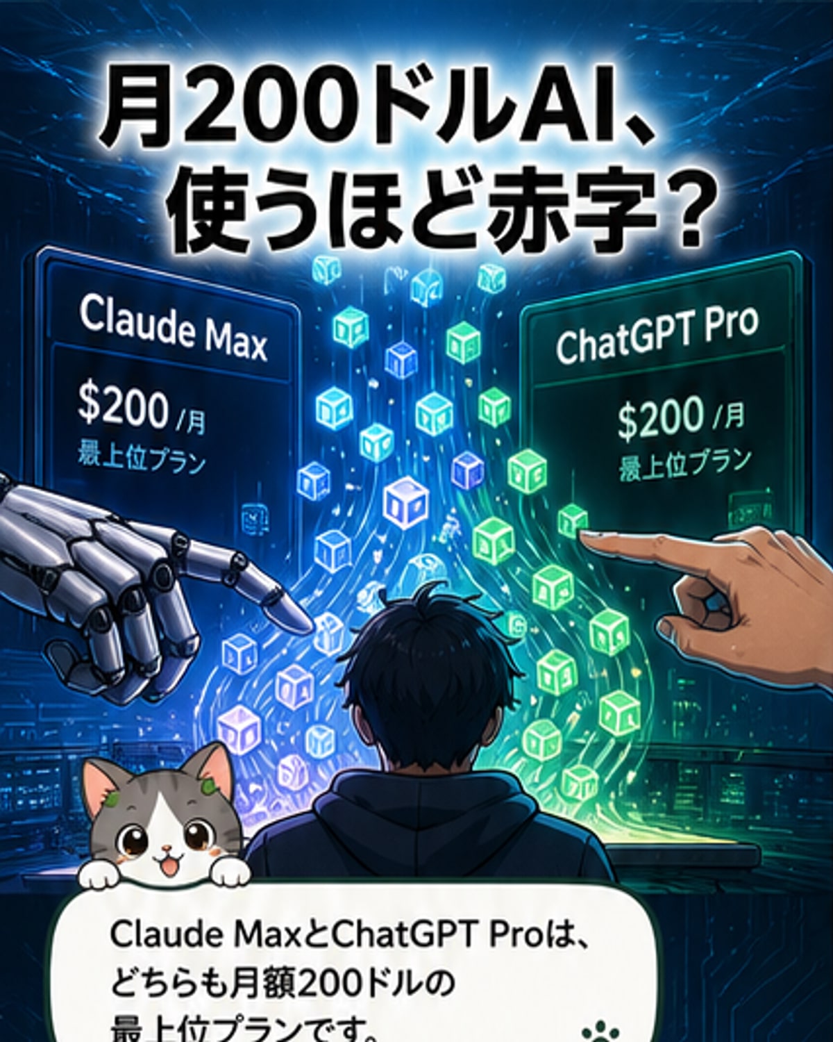 月額200ドルで数万ドル分のAI利用