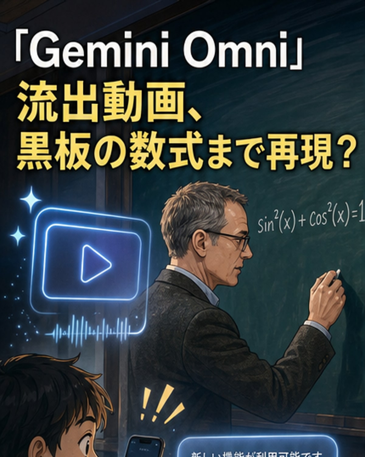 Google新AI「Gemini Omni」生成動画が流出