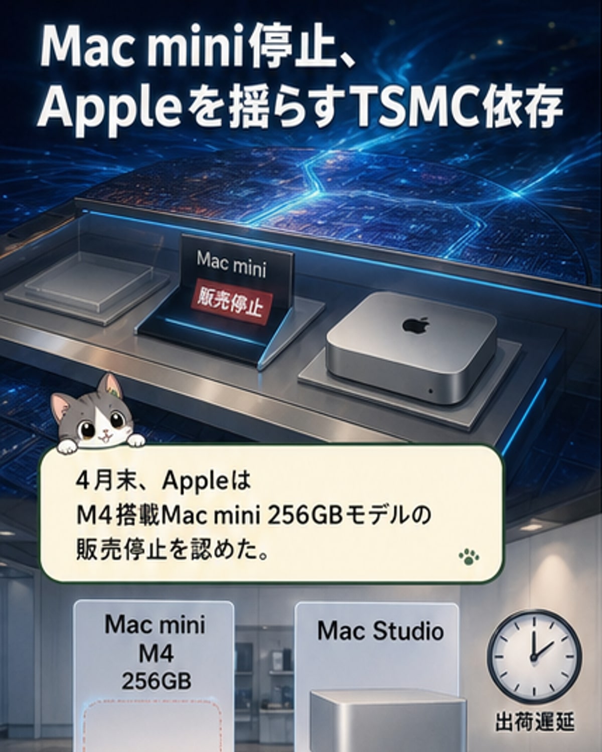 Mac mini販売停止の真の原因