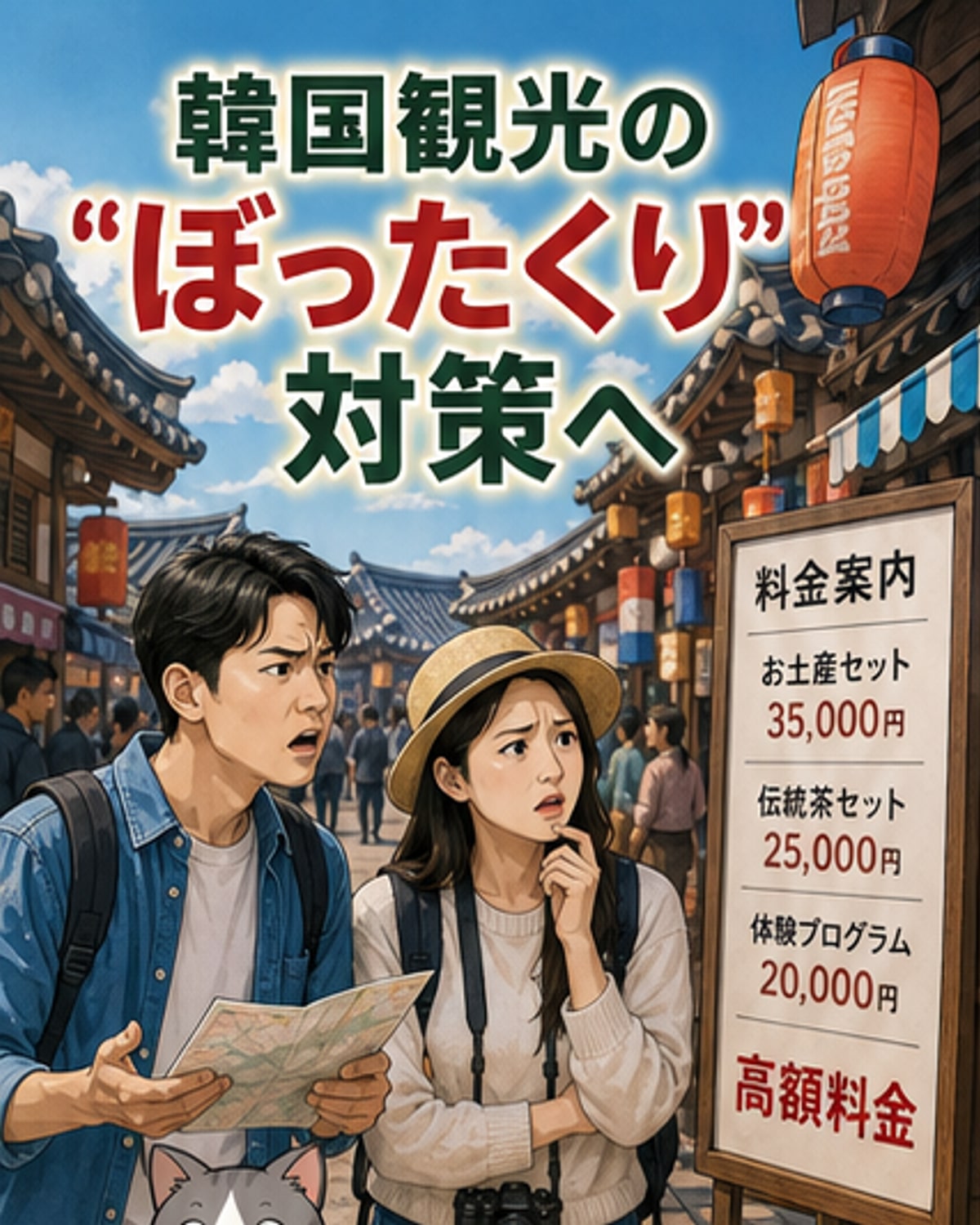 韓国、観光地の「ぼったくり」撲滅へ