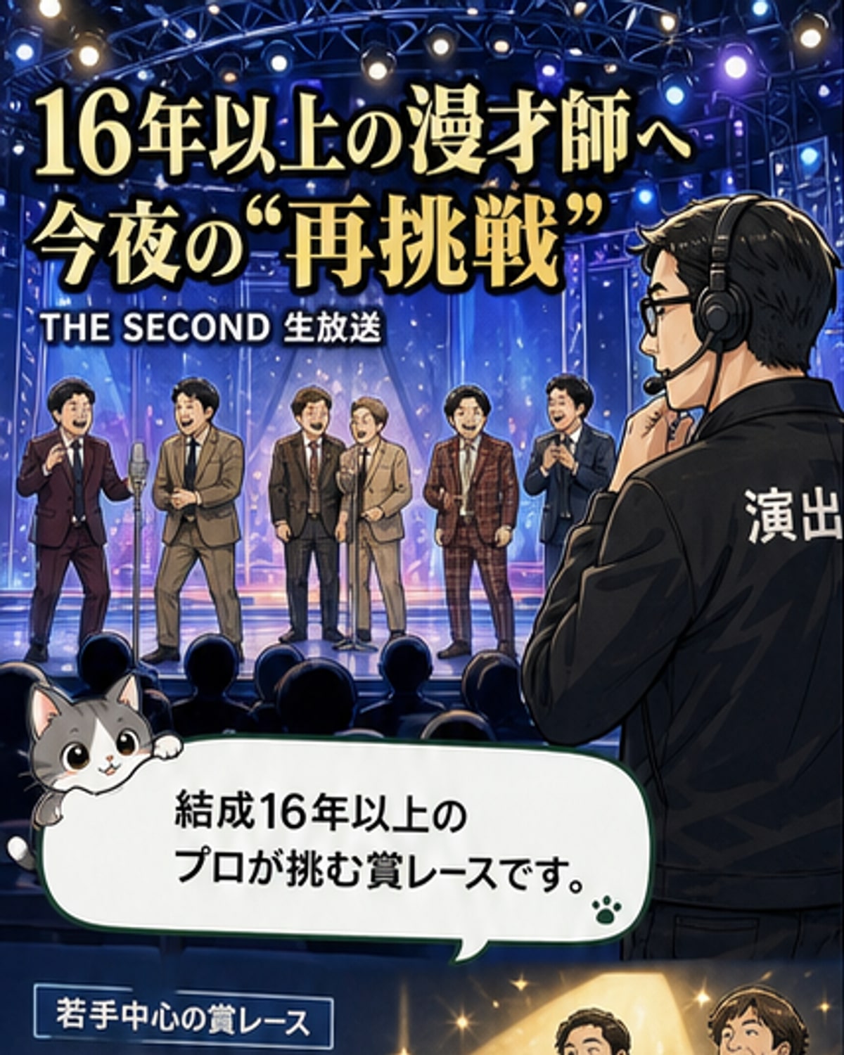 「ザ・セカンド」決勝今夜！