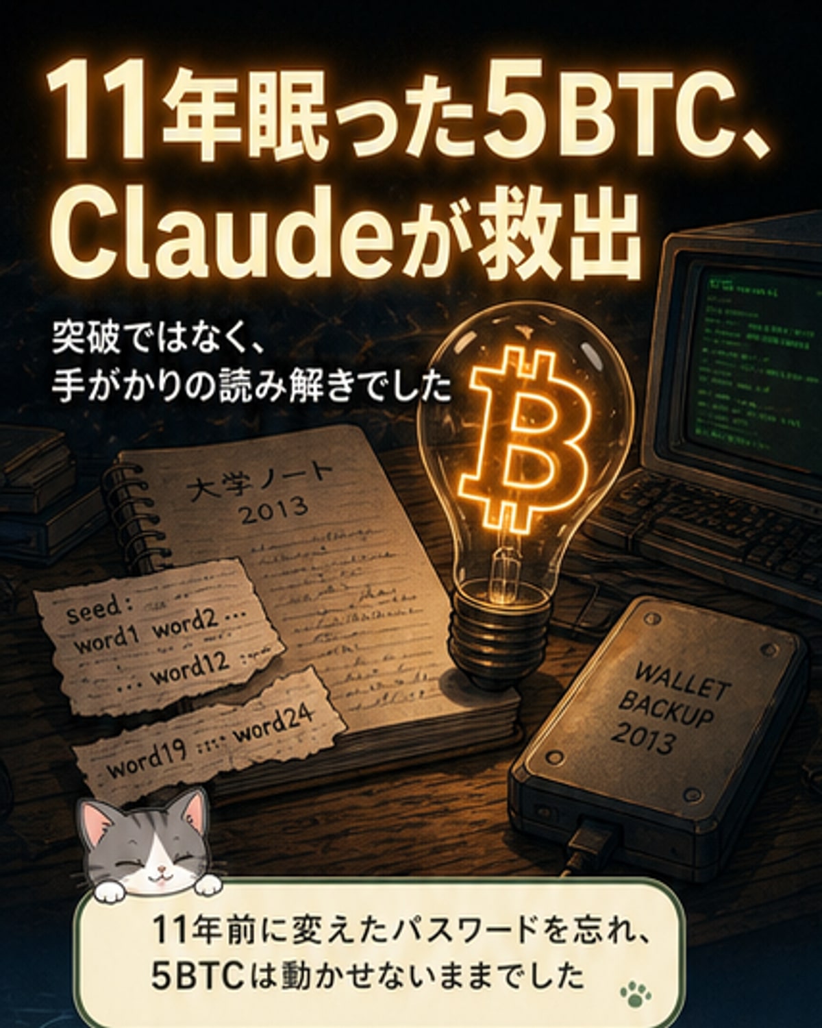 AIが11年間の暗号資産凍結を解除