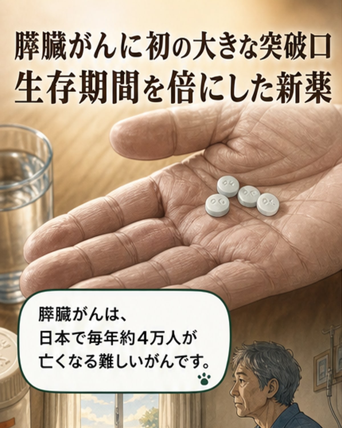 膵臓がん治療に新薬の光