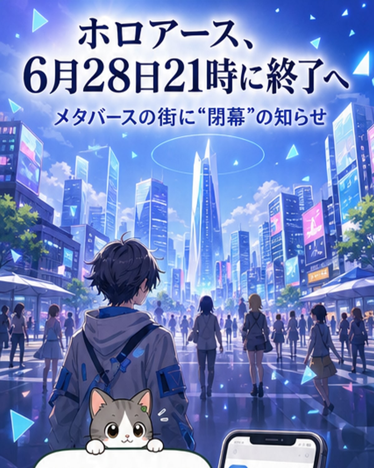 『ホロアース』6月28日で終了