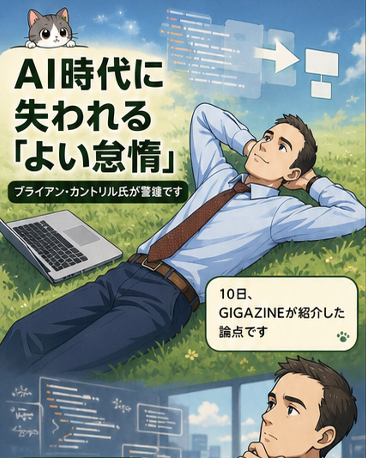 AIには「怠惰」の美徳がない