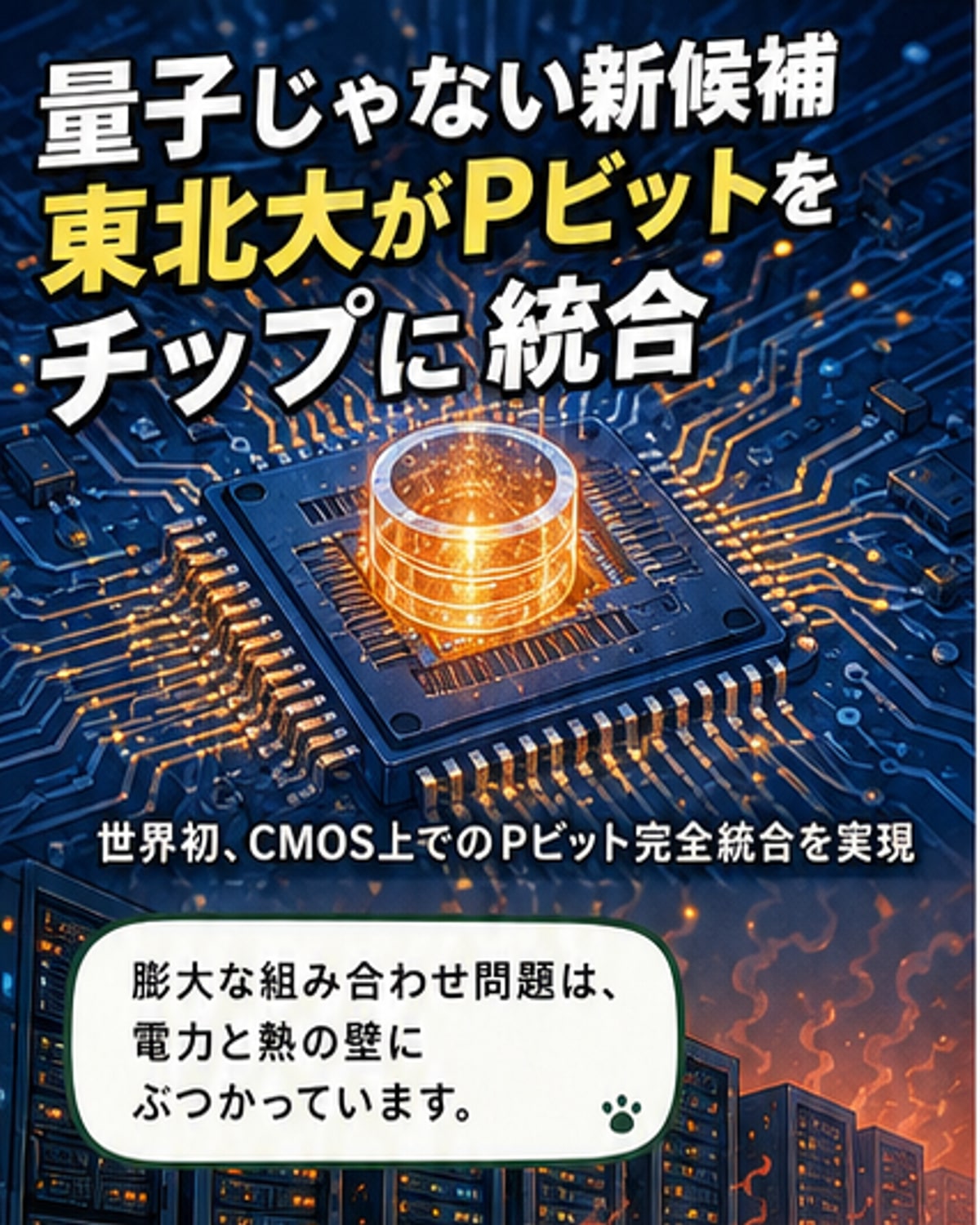 室温で動くPコンピューター、東北大が実現