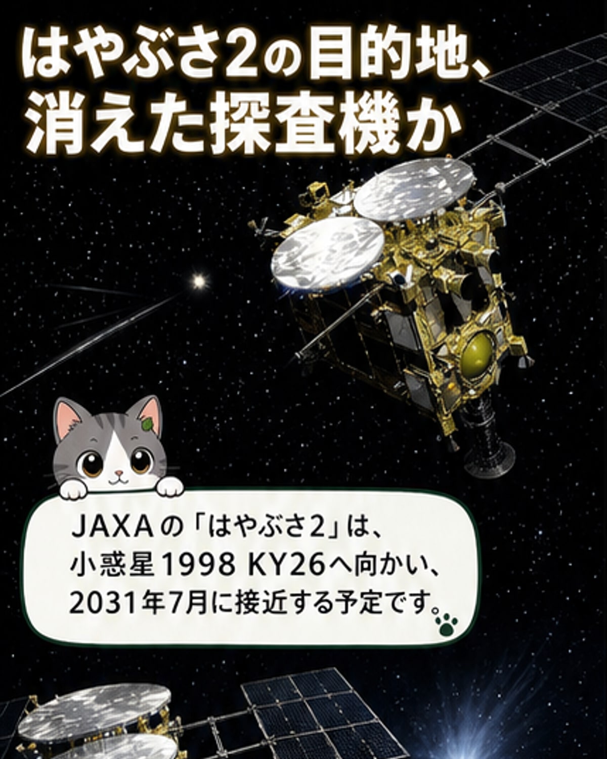 はやぶさ2が向かう小惑星、実は旧ソ連の探査機？