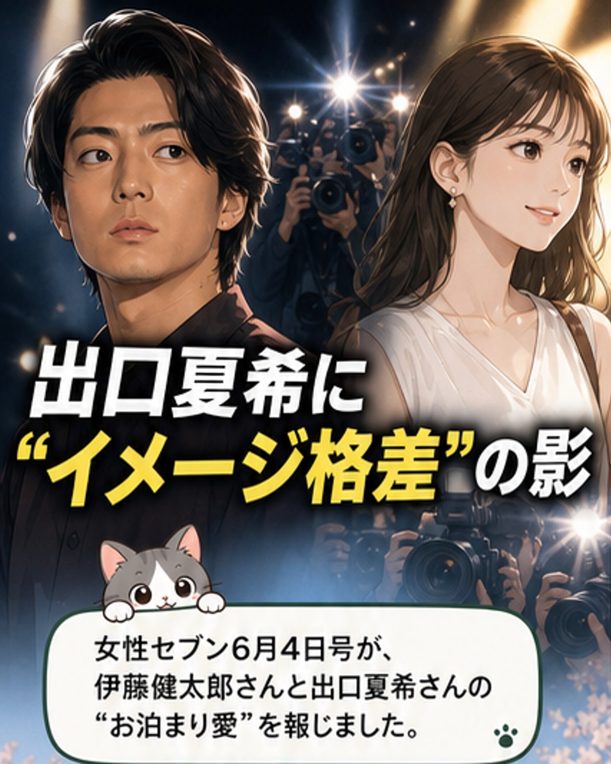伊藤健太郎と出口夏希、熱愛報道の明暗