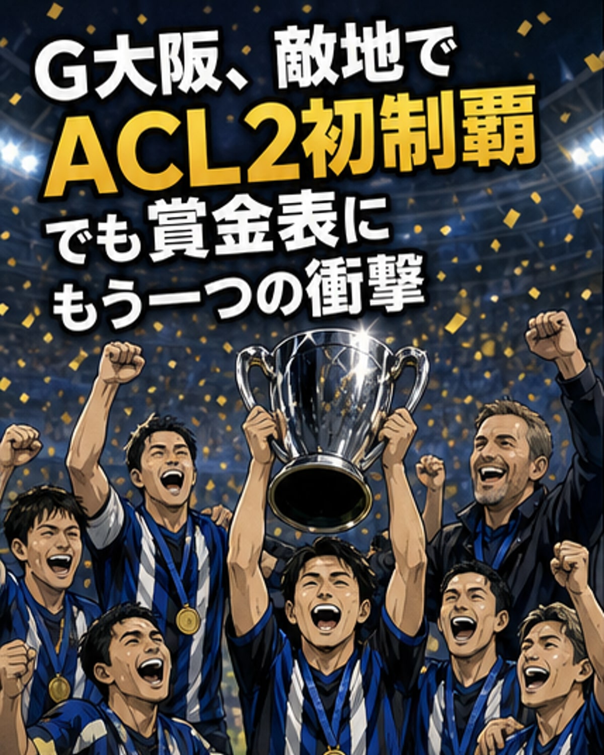ガンバ大阪、ACL2初優勝