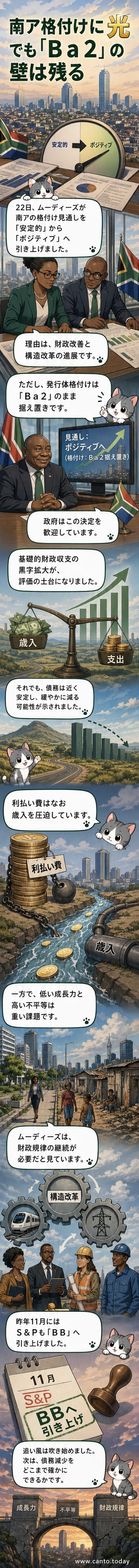 ヨハネスブルグの金融街サンドトン中心業務地区。高層ビルが立ち並ぶ都市の風景。