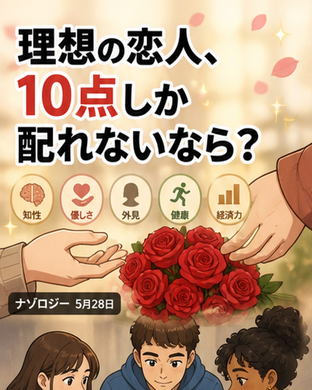 恋愛相手に最も求められる2つの特性