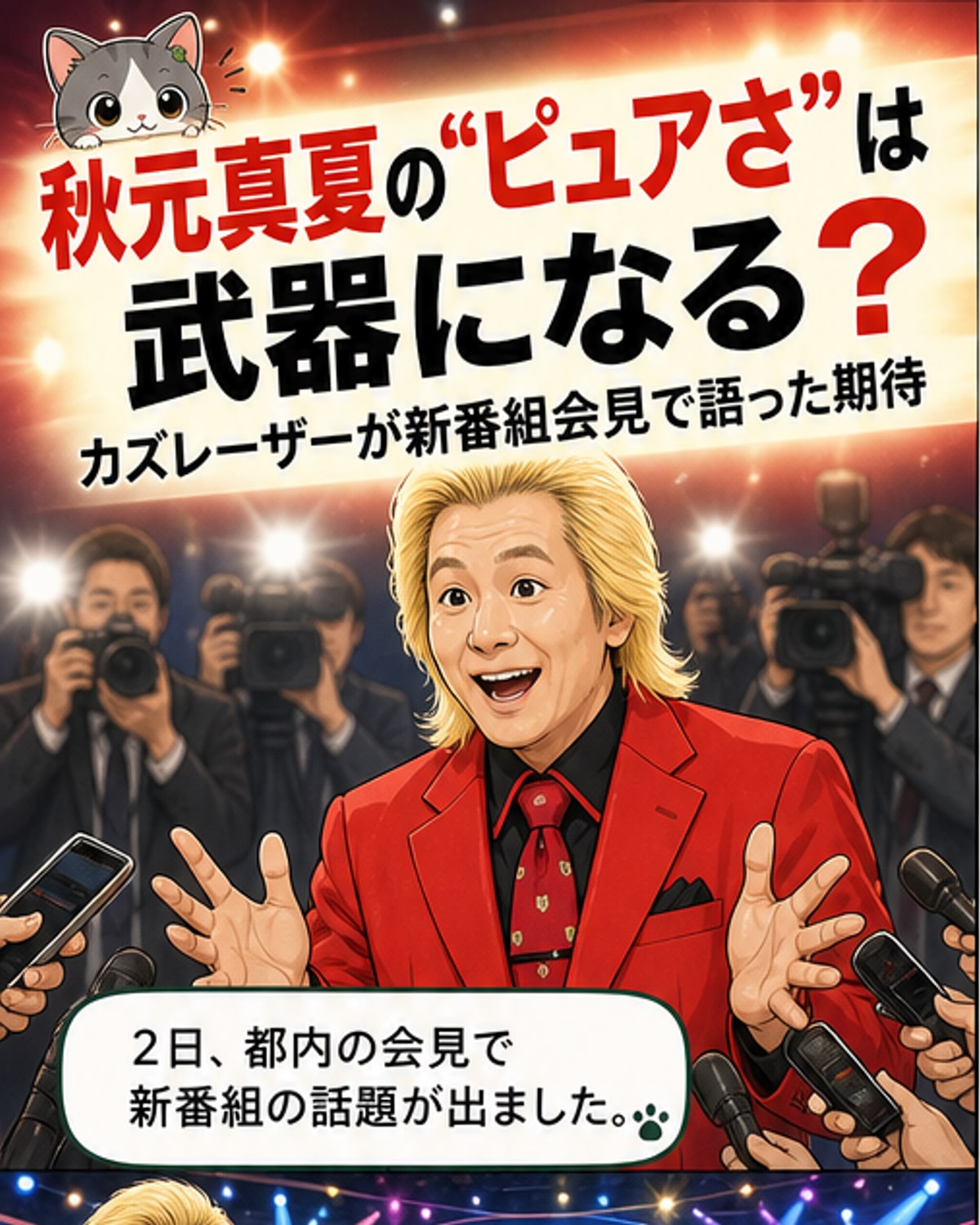 カズレーザー、秋元真夏の純粋さに注目
