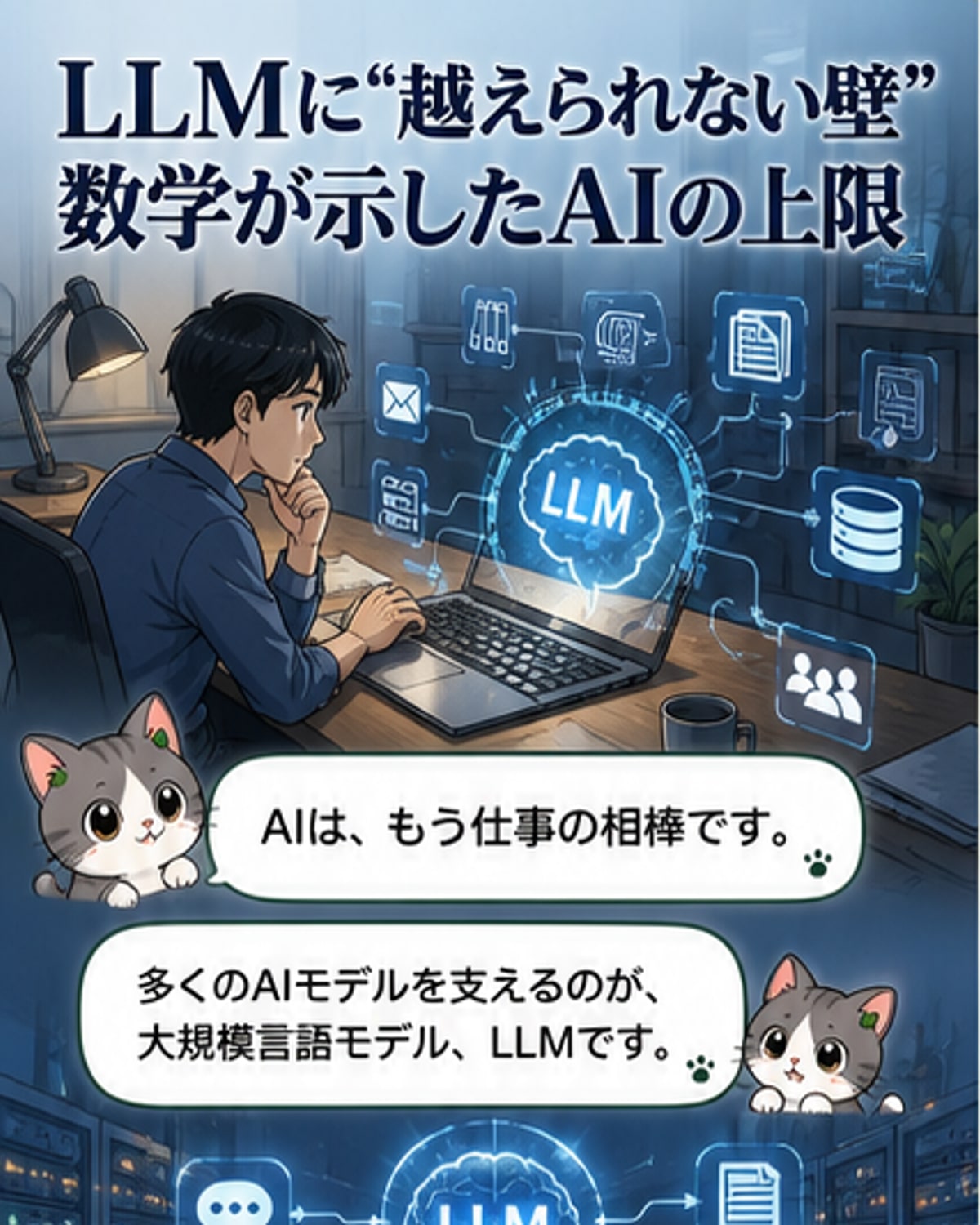 AIの限界、数学的に証明される