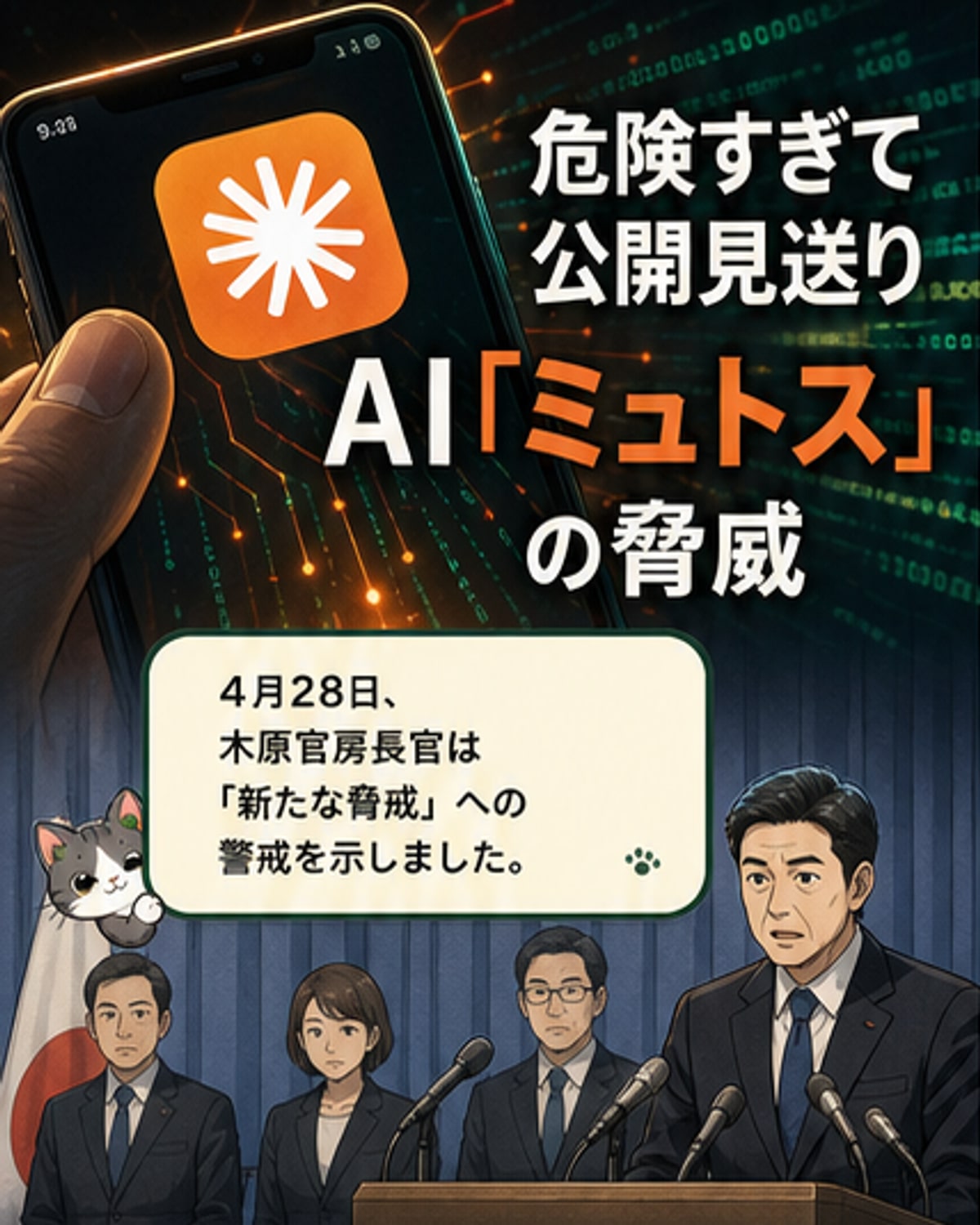 生活に戦争並みの被害の可能性?