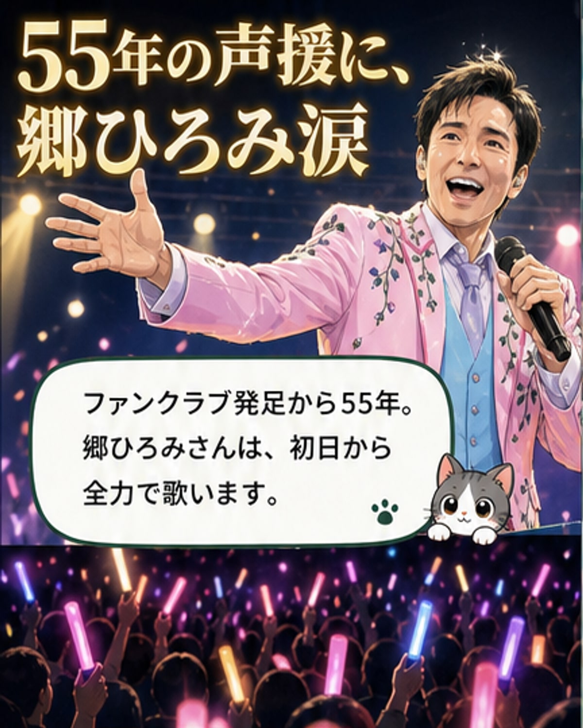 郷ひろみ、母の教え胸に号泣