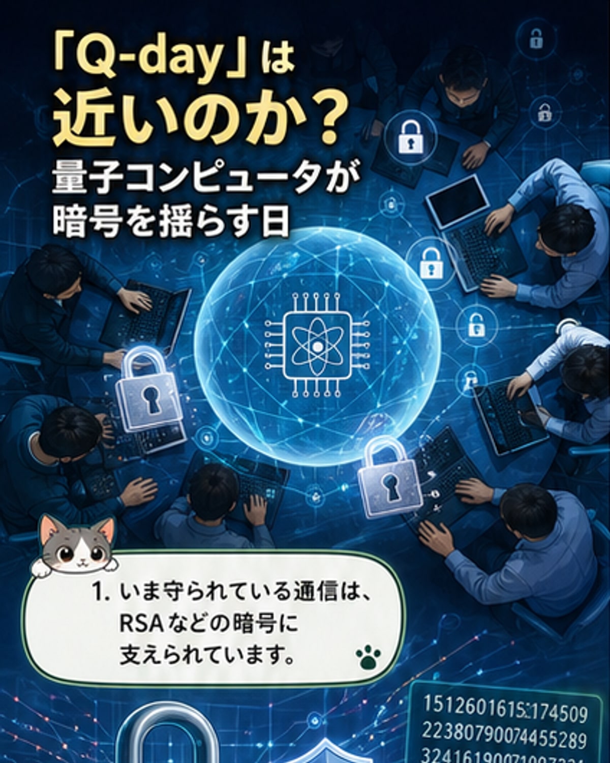 量子暗号終焉の日「Qデイ」とは