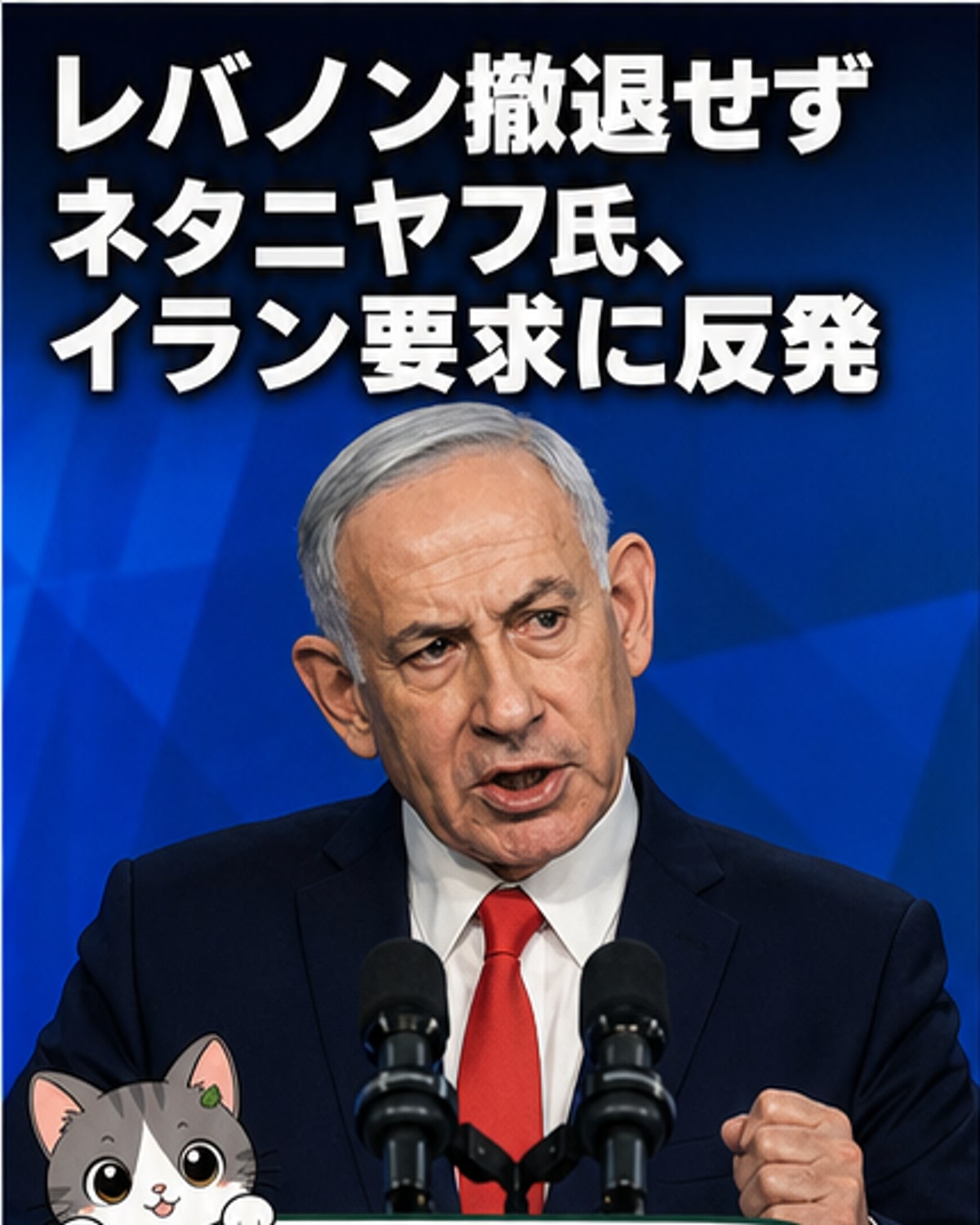 イスラエル、レバノン南部に長期駐留