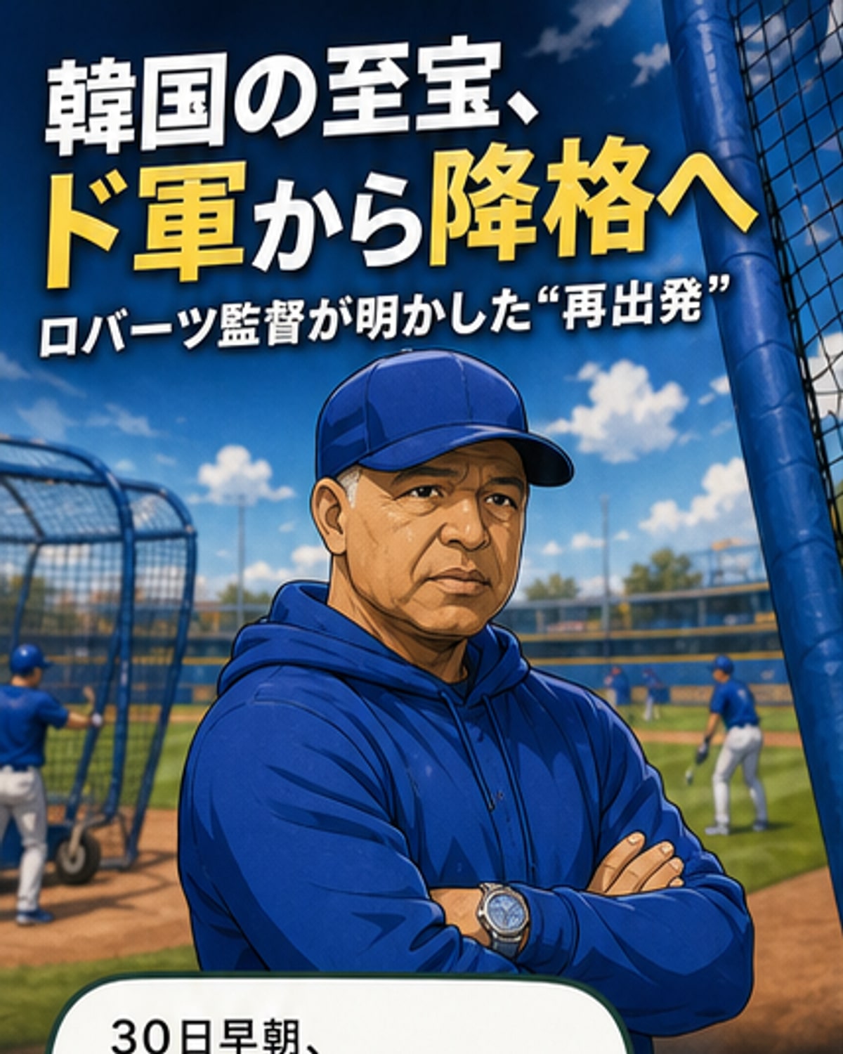 ドジャース、キム・ヘソンをマイナー降格