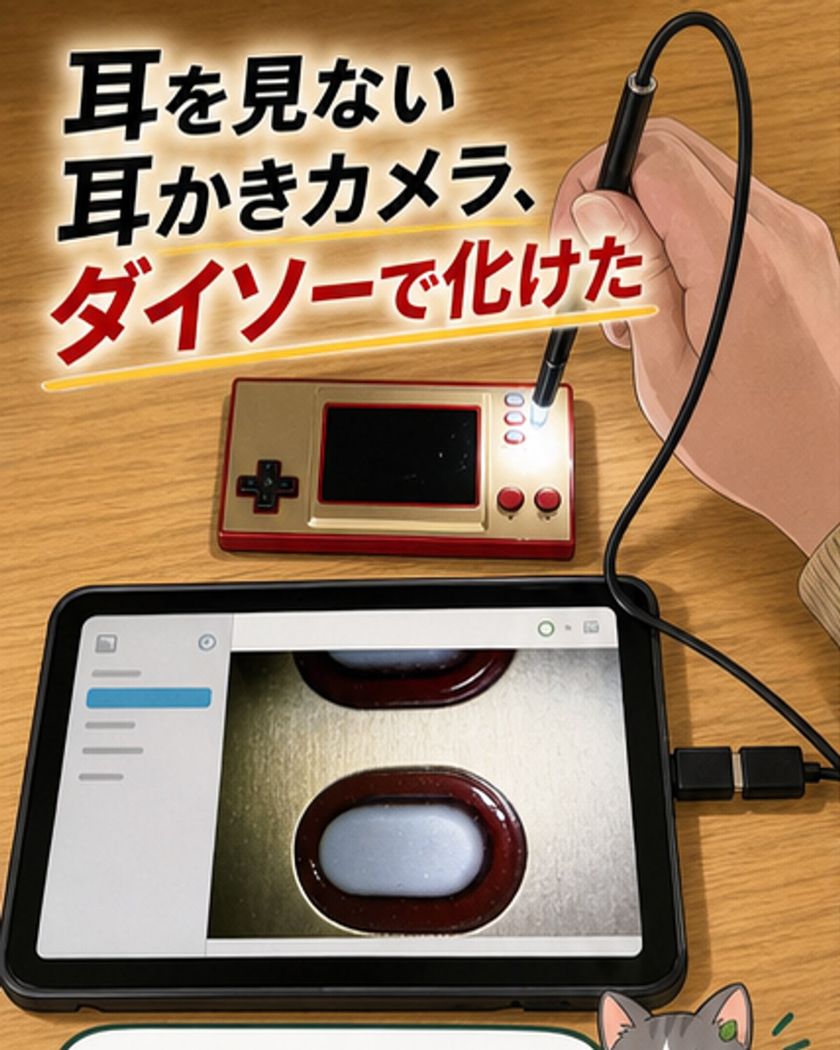 1100円のカメラが超万能に