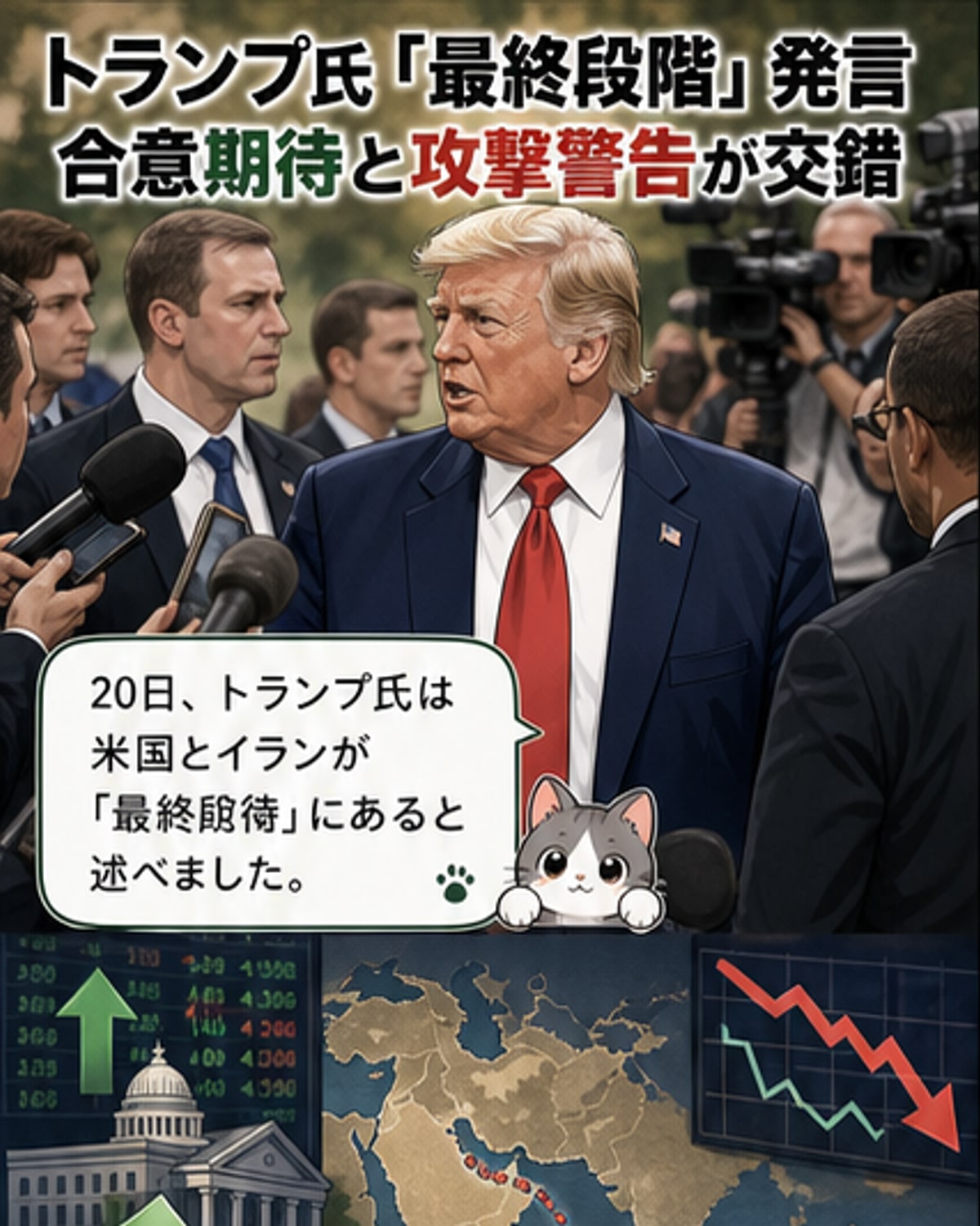 米国とイラン、対立の最終段階