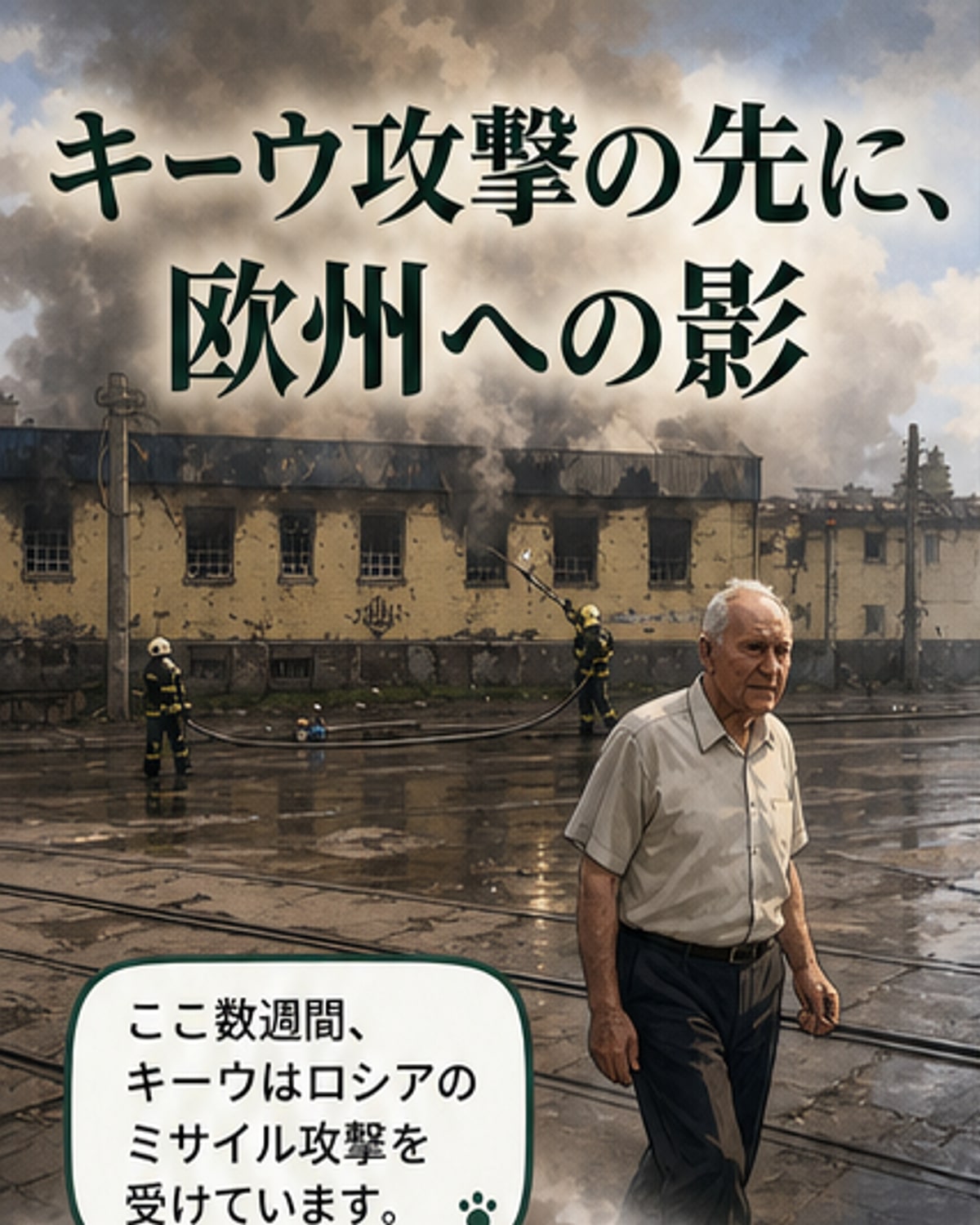 ウクライナ戦線の膠着、欧州への波及懸念