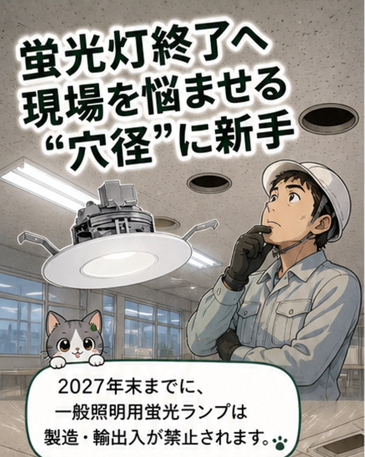 パナソニック、3穴径対応LEDダウンライト発売