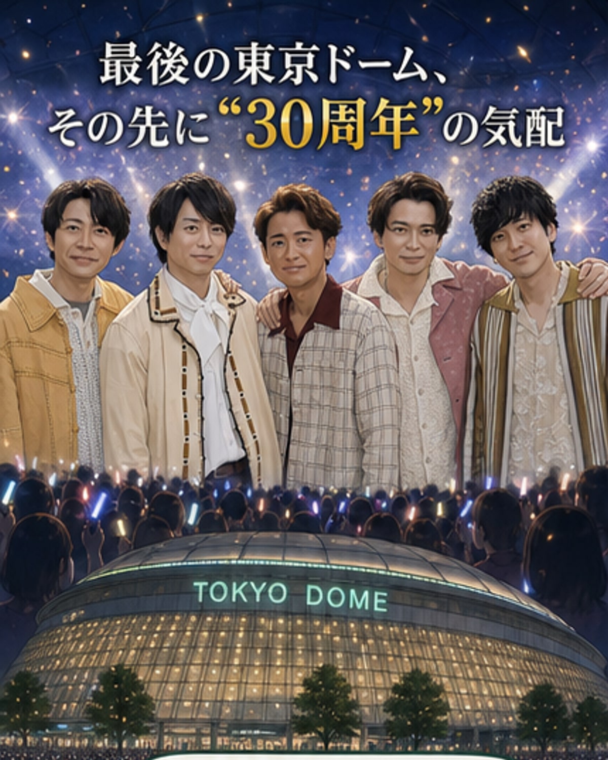 嵐、30周年再集結の兆し