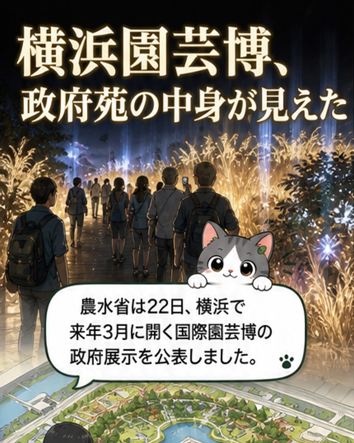 国際園芸博2027 日本政府苑の全貌
