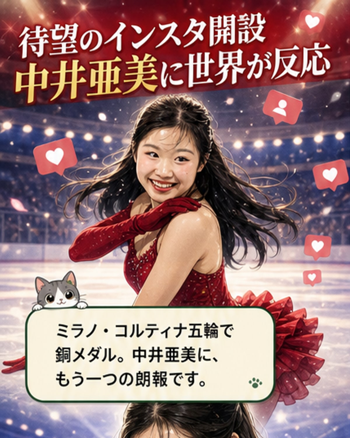 中井亜美、公式インスタ開設でファン歓喜