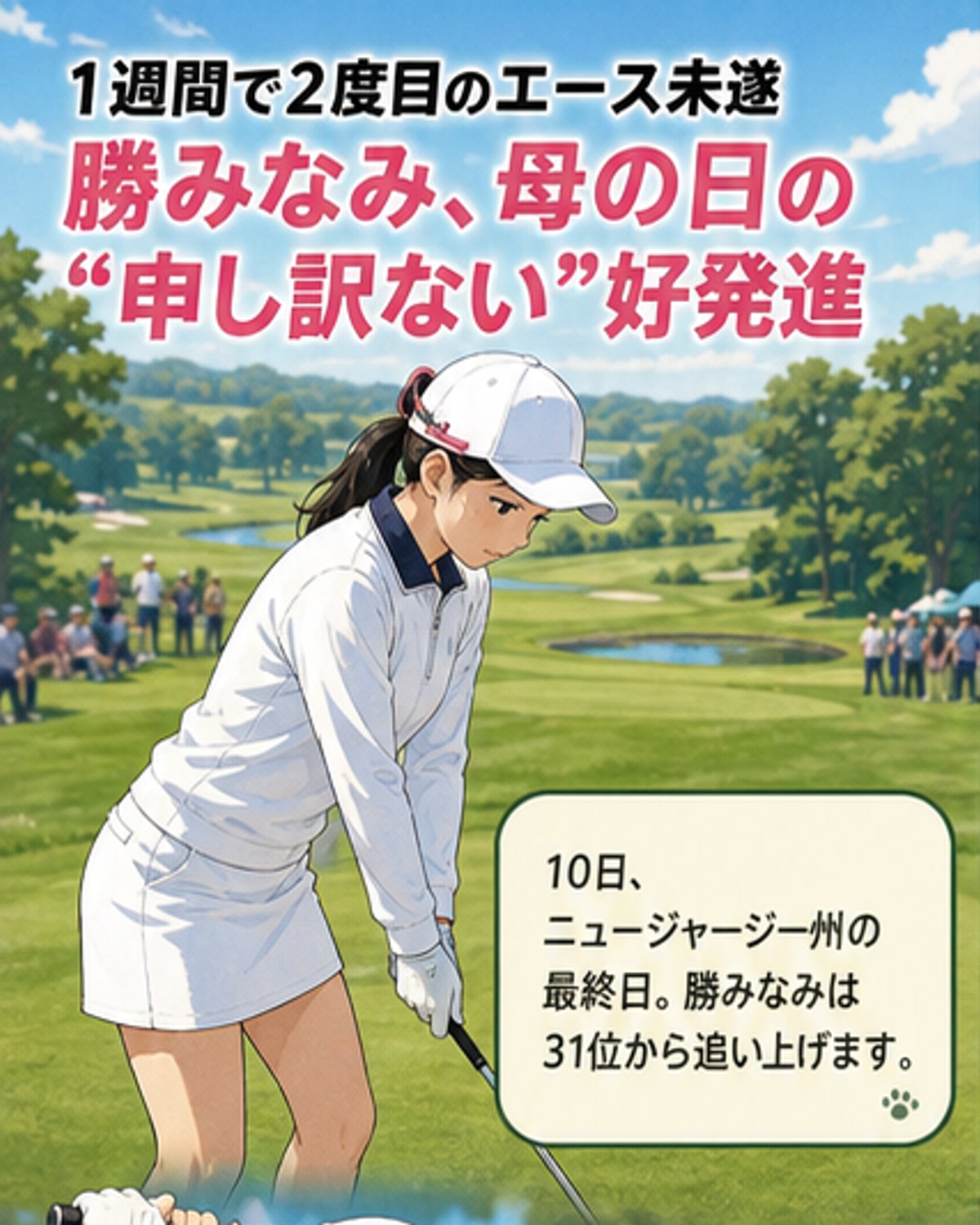 母の日に届かなかった奇跡の2度目のエース