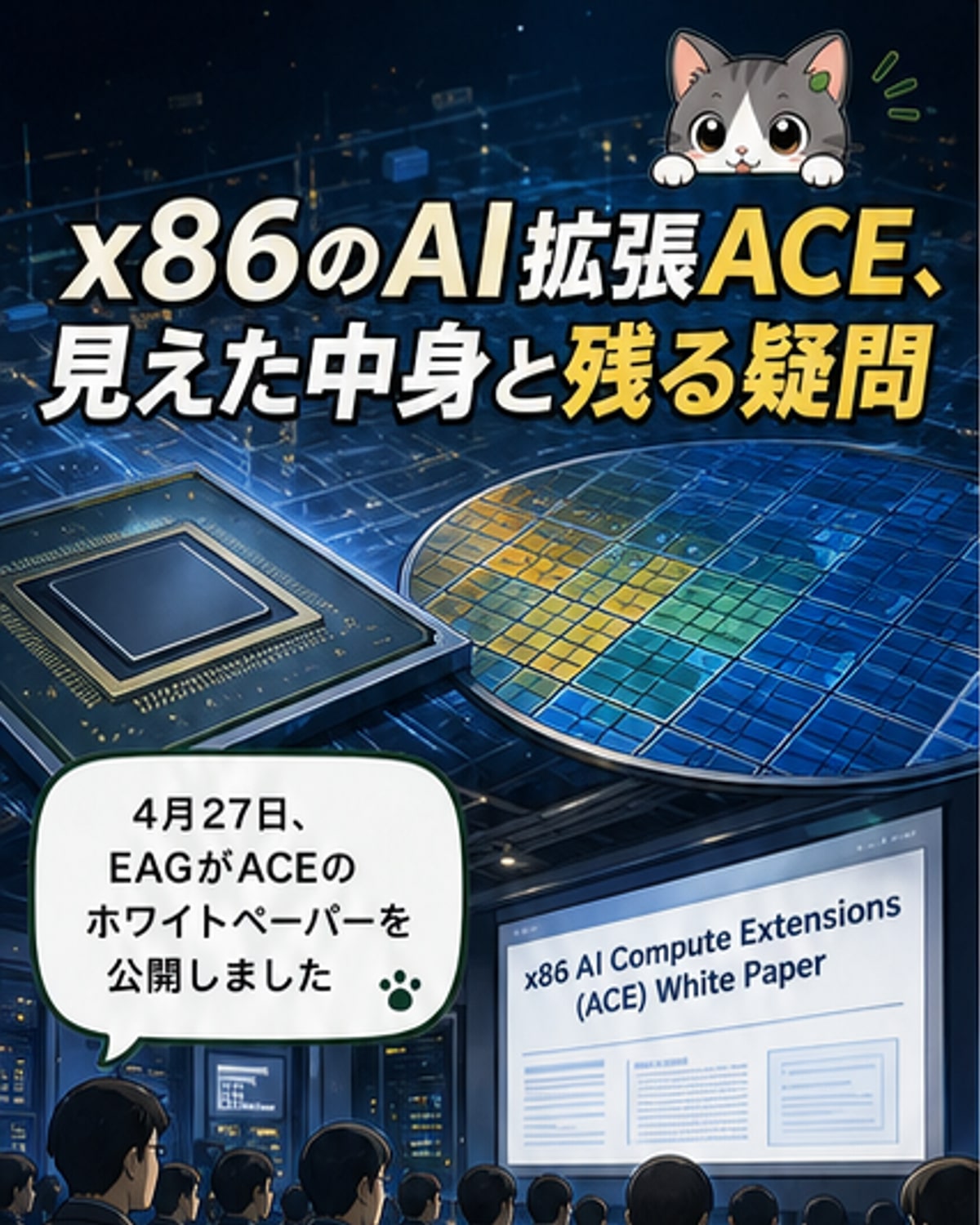 AI処理を加速する新命令「ACE」