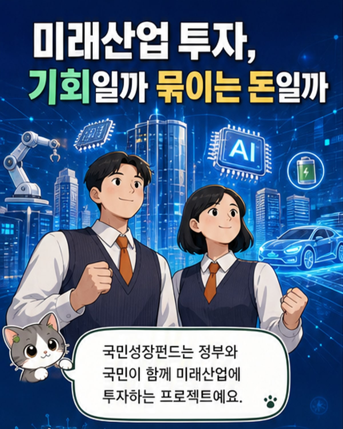 국민성장펀드, 미래 산업에 투자하는 법