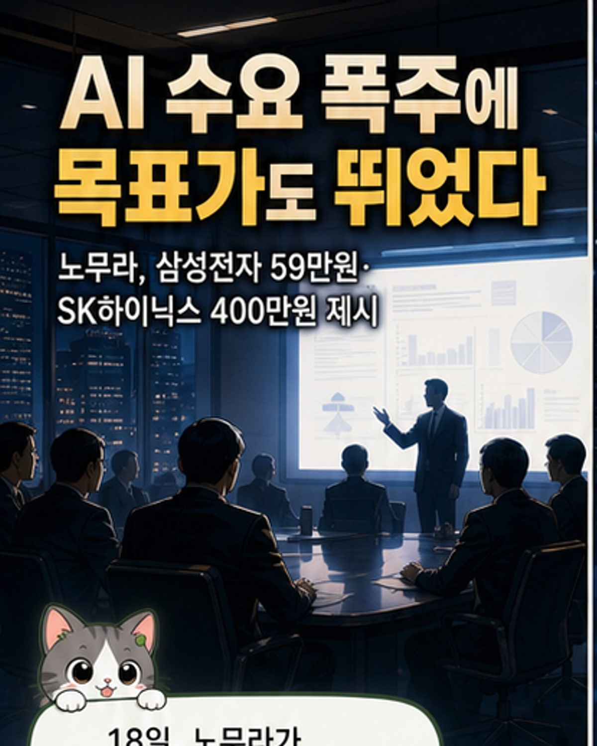 노무라, 삼성·SK하이닉스 목표가 대폭 상향