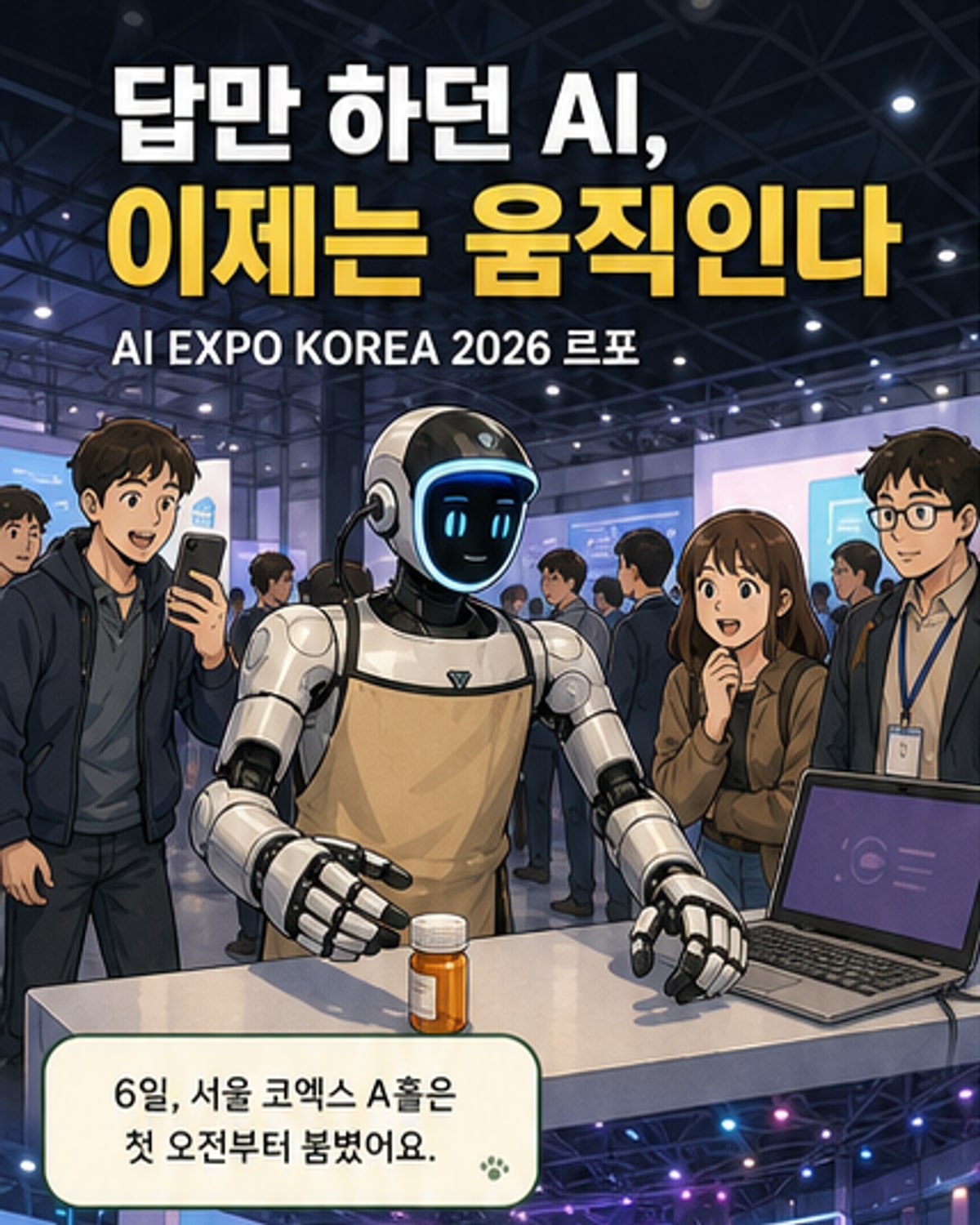 실행하는 AI 시대, 로봇이 일상에 들어오다
