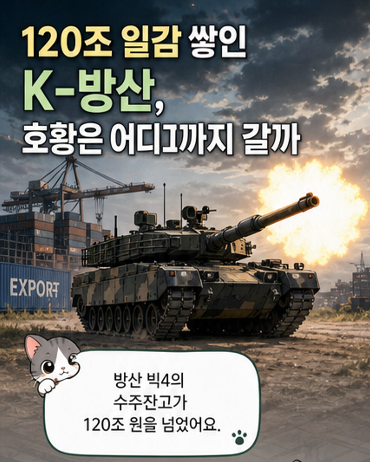 K-방산 4사, 3년 치 일감 확보