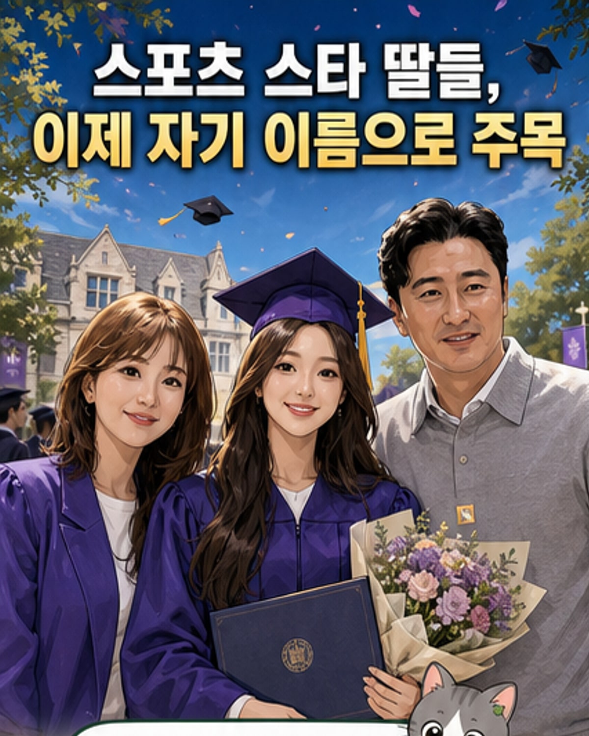 안정환·우지원 딸, 뛰어난 스펙으로 화제