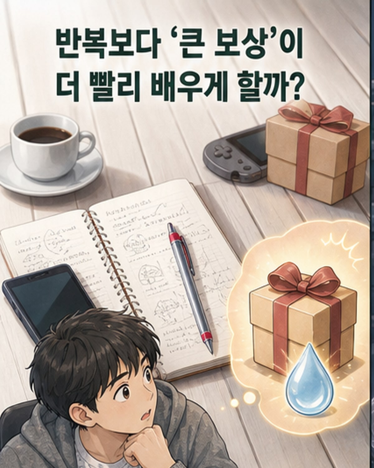 큰 보상이 학습 속도를 바꾼다