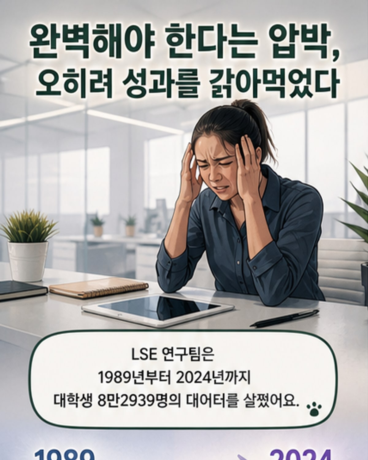 완벽주의 MZ세대, 연구는 반대를 말했다