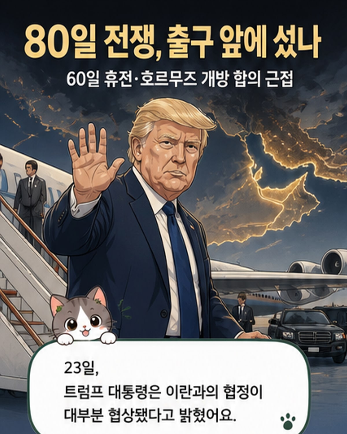 미·이란, 호르무즈 해협 개방 합의 초읽기