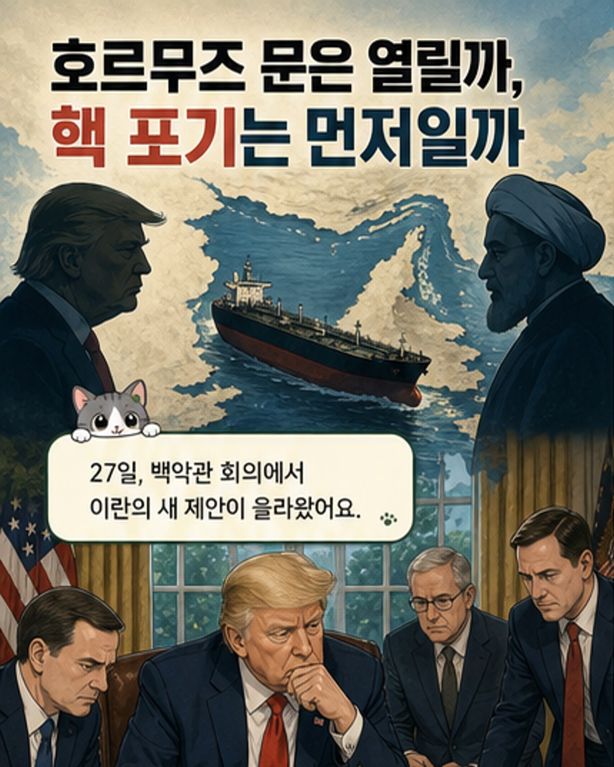 이란과의 합의 진전…프로젝트 프리덤 중단