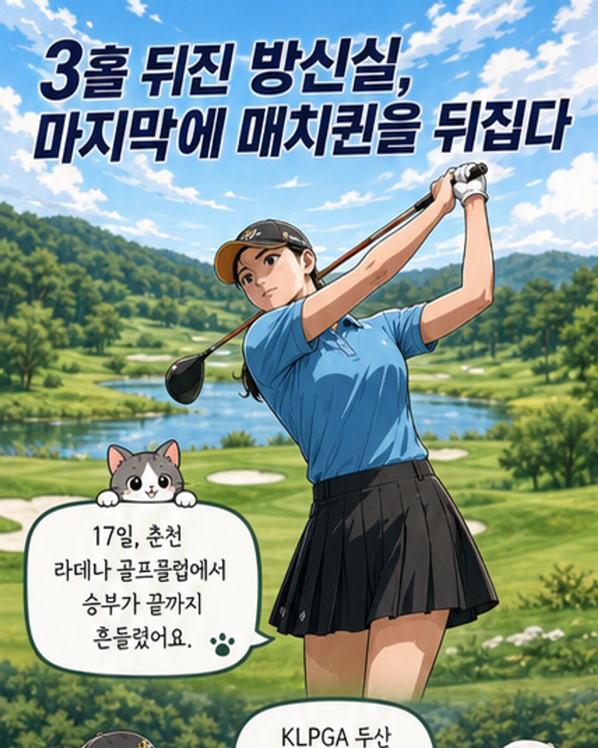 방신실, 매치플레이 정상 등극