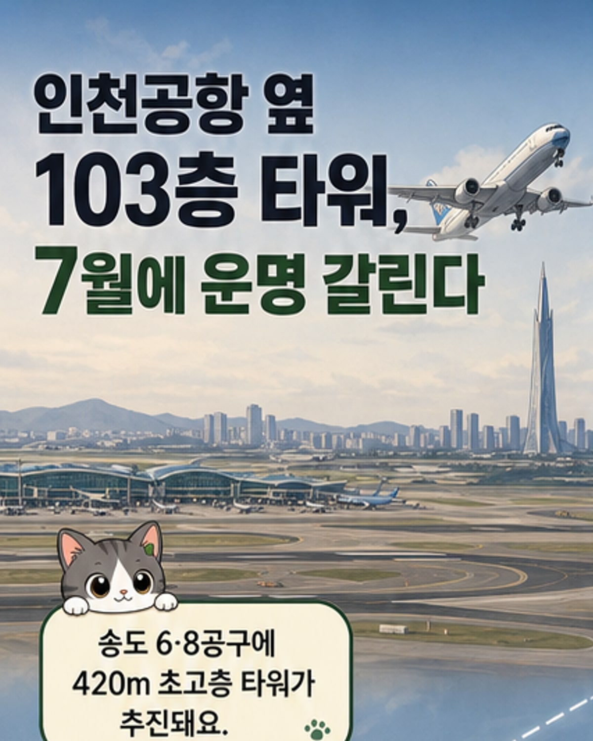 송도 103층 타워, 안전성 판가름 7월 나온다