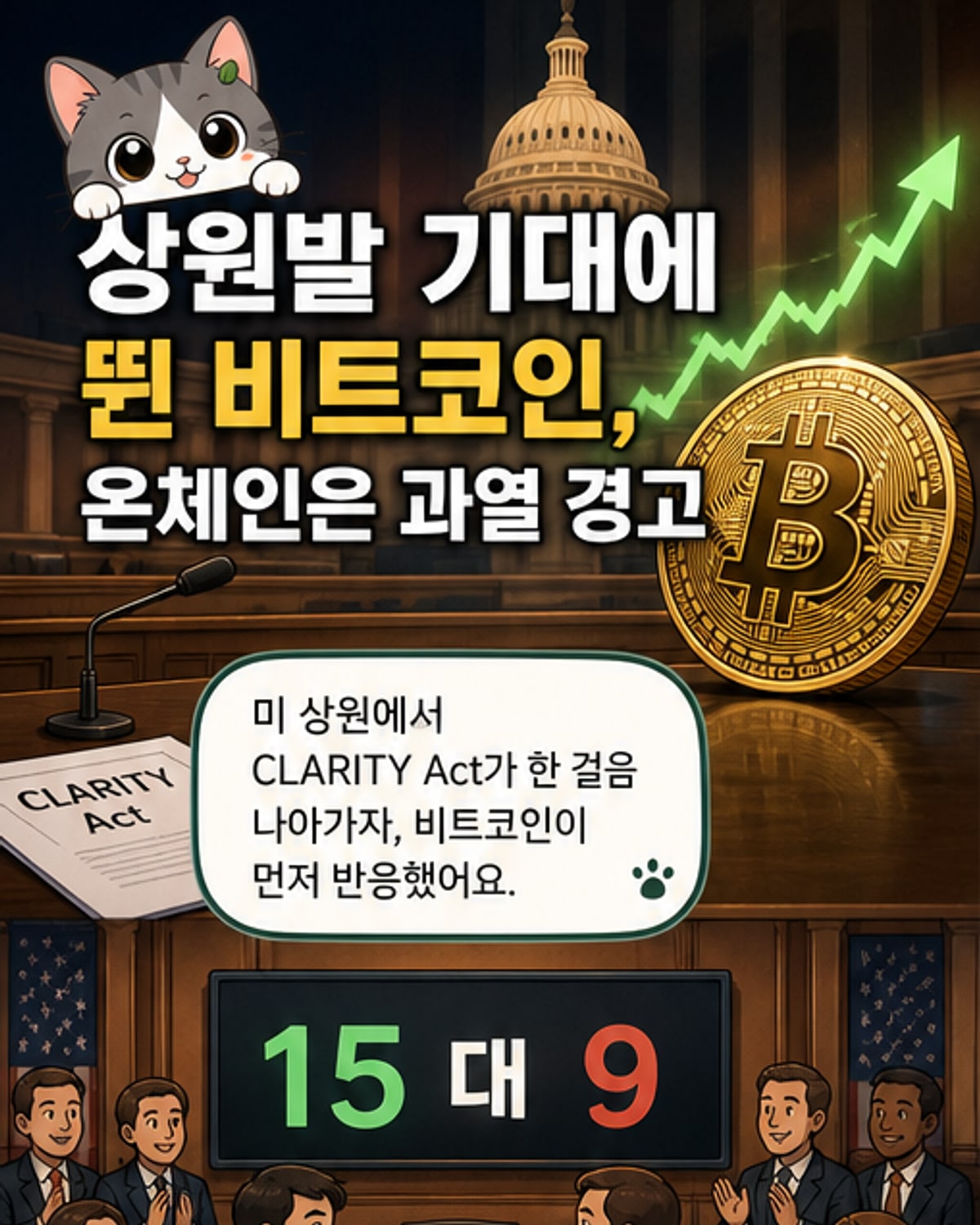 비트코인, 美 규제 기대에 들썩