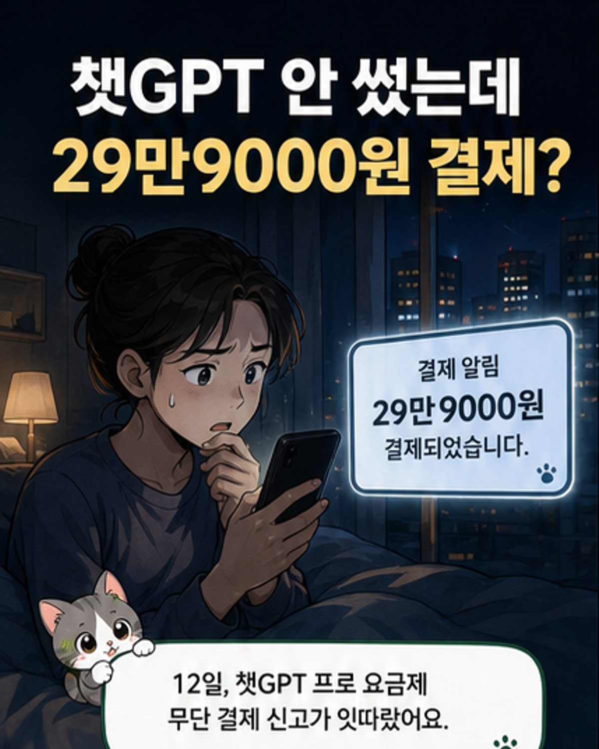 챗GPT 프로, 동의 없이 29만원 결제