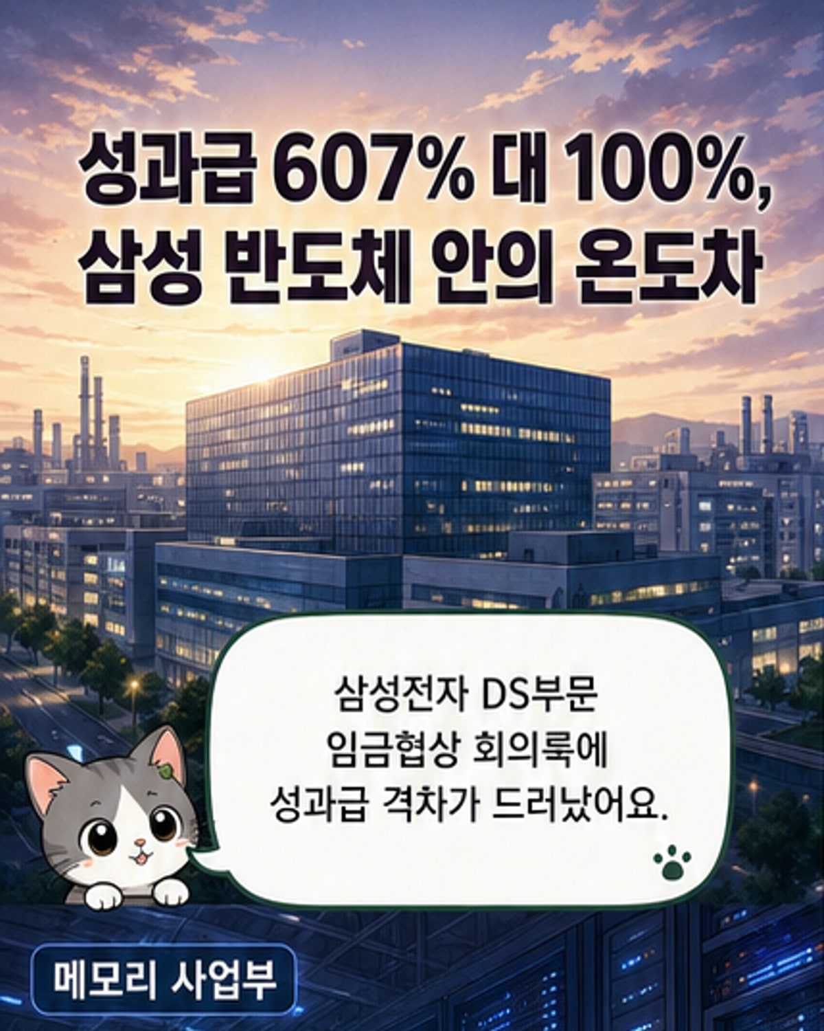 삼성 반도체 성과급 격차 6배