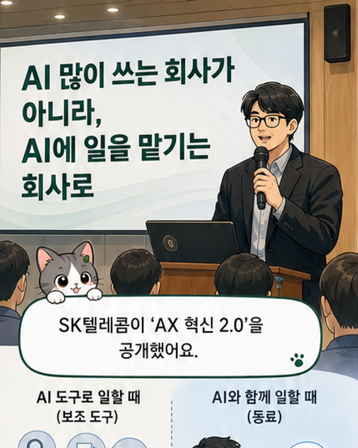 AI에게 일 맡기는 회사로 전환
