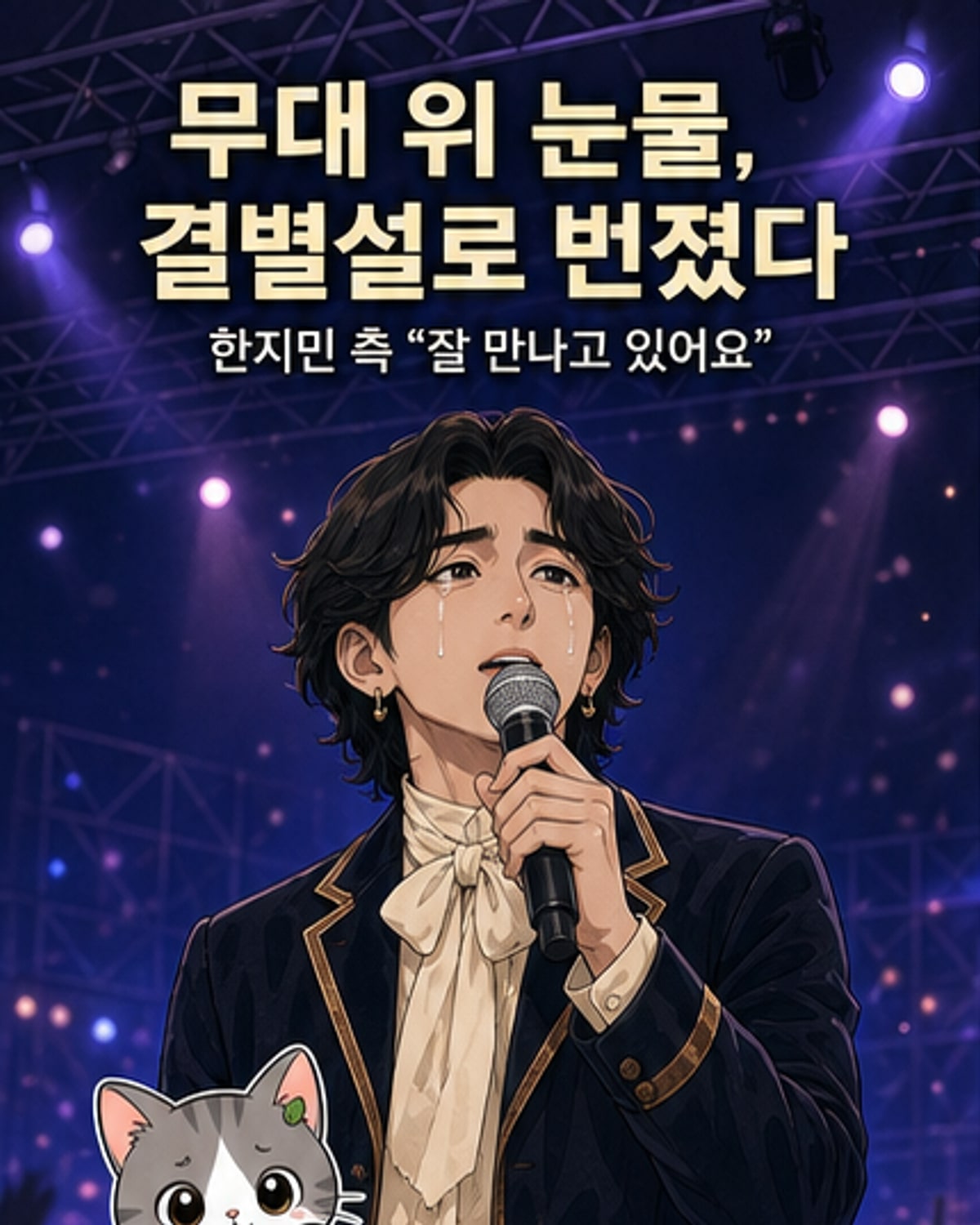 최정훈 눈물에 번진 결별설