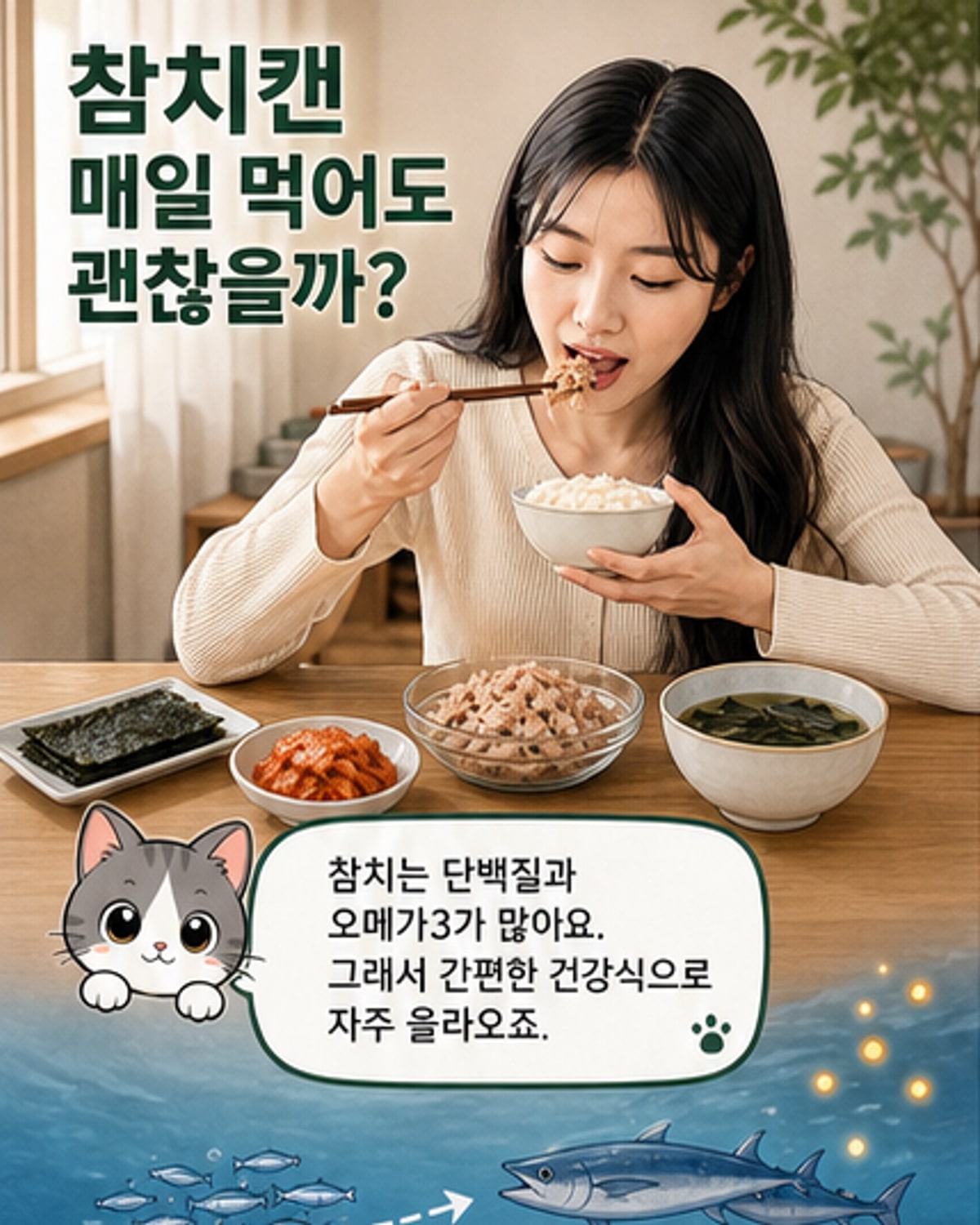 참치캔, 매일 먹어도 괜찮을까?