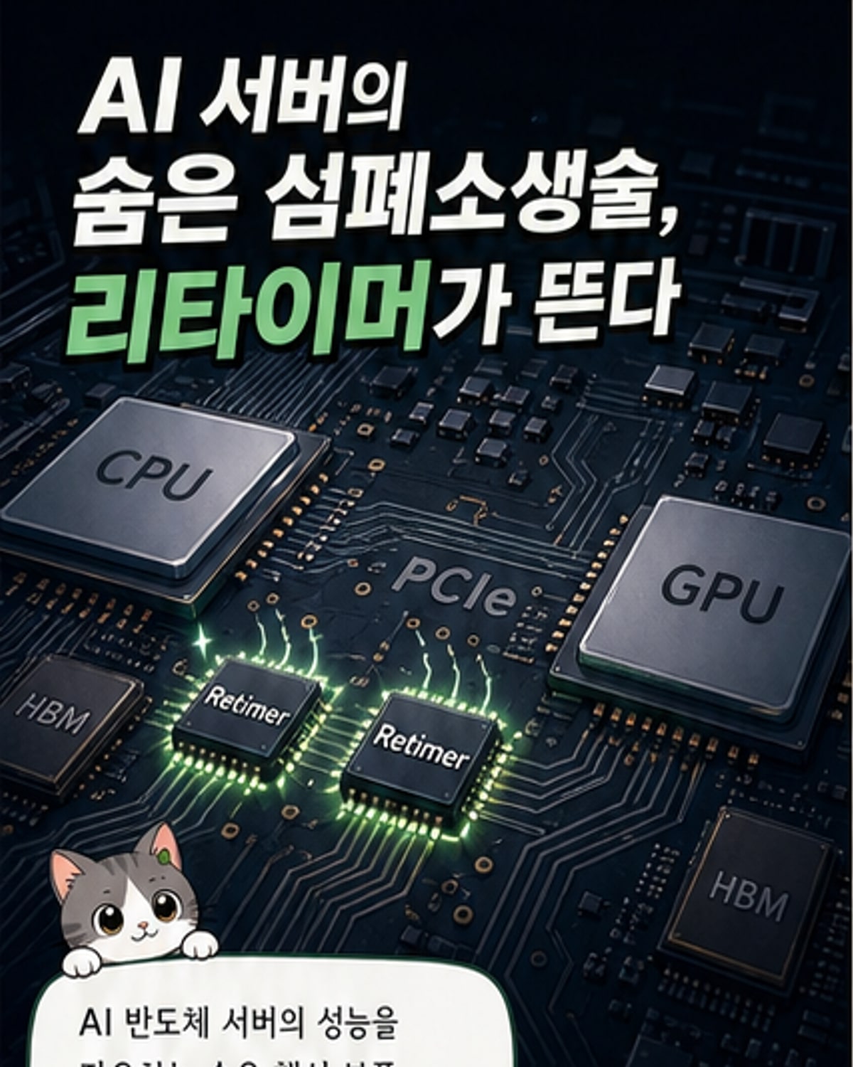 AI 반도체 시대, 신호 되살리는 '리타이머'