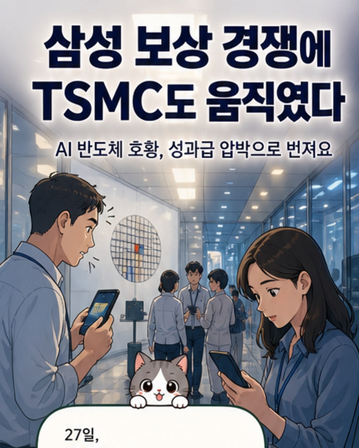 TSMC, 직원 성과급 30% 이상 인상
